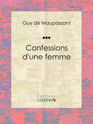 cover image of Confessions d'une femme